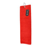 Asbri Trifold Golf Towel Red