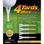 4 Yards More Golf Tees 2 3/4 inch 4 pack