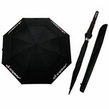 Clicgear Oversized Umbrella UV Clear Coated Black