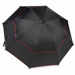 BagBoy Telescopic Wind Protected Golf Umbrella Black-Red