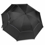 BagBoy Telescopic Wind Protected Golf Umbrella Black-Charcoal