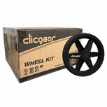Clicgear 4.0 Wheel Kit Black