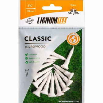 Lignum Classic Tees 38mm