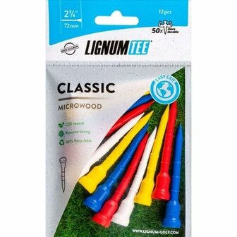 Lignum Classic Tees 72mm Color Mix