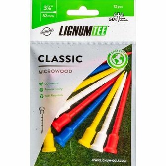 Lignum Classic Tees 82mm Color Mix