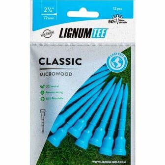 Lignum Classic Tees 72mm Driving Blue