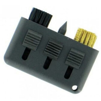 Golfers Club Brush Tool 3 in 1