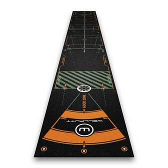 Wellputt Putting Mat Classic 4 Meter Black 2