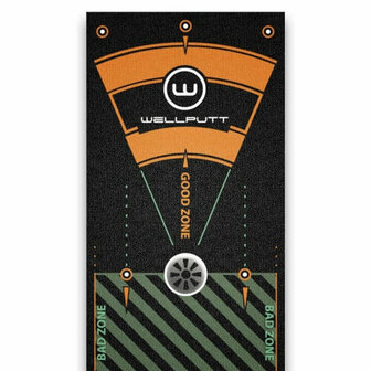 Wellputt Putting Mat Classic 4 Meter Black 4
