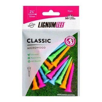 Lignum Classic Tees 53mm Modern Color Mix