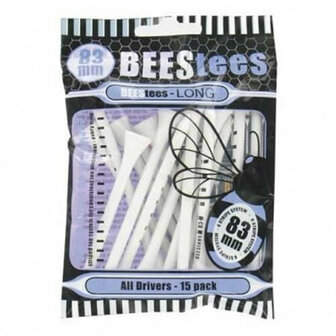 BEEStees 83mm Tee System 15 Pack