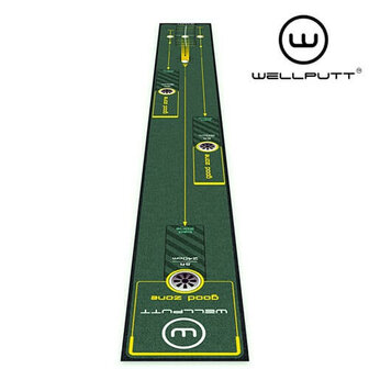 Wellputt Start 2.0 Putting Mat 3 meter 2