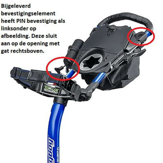 Bagboy Golftrolley Verstelbare&nbsp;Parapluhouder 2