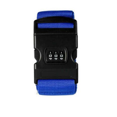 Reistas Spanband Cijferslot Blauw 2