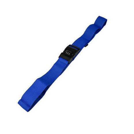 Reistas Spanband Cijferslot Blauw 3