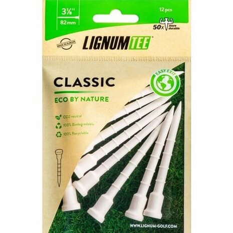 Lignum Classic Tees 82mm Eco