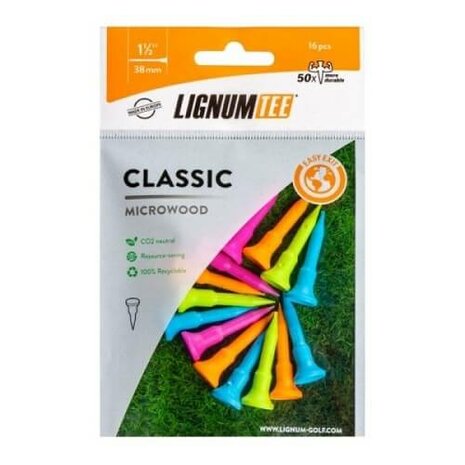 Lignum Classic Tees 38mm Modern Color Mix