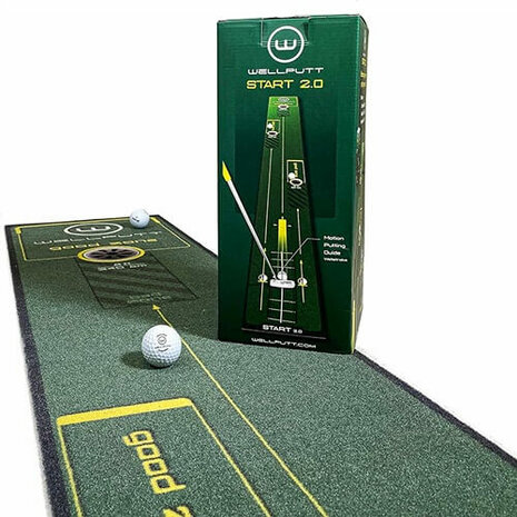 Wellputt Start 2.0 Putting Mat 3 meter