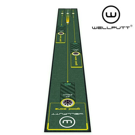 Wellputt Start 2.0 Putting Mat 3 meter 2
