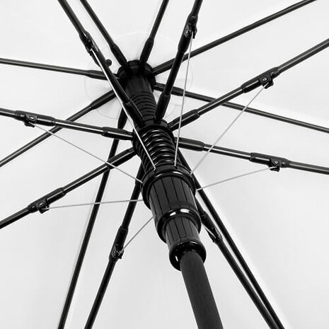 Milieuvriendelijke Double Canopy Paraplu Wit 2