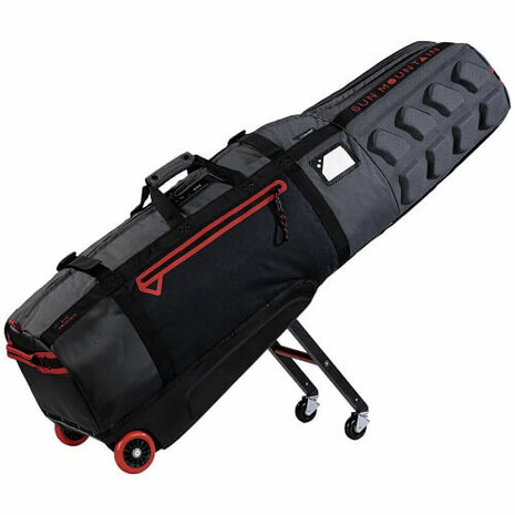Sun Mountain Club Glider 3 Golf Travelbag Black Steel Red