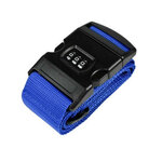 Reistas Spanband Cijferslot Blauw