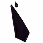 Lignum Microfiber Magnetic Golf Towel Black