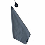 Lignum Microfiber Magnetic Golf Towel Grey