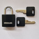 Reistas Hangslot Stahlex 20mm Zwart